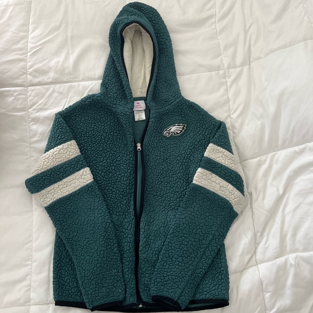 Kids Philadelphia Eagles Zip Up Sweatshirt
